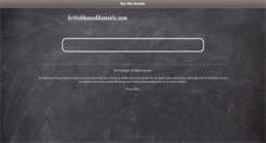 Desktop Screenshot of britishbounddamsels.com